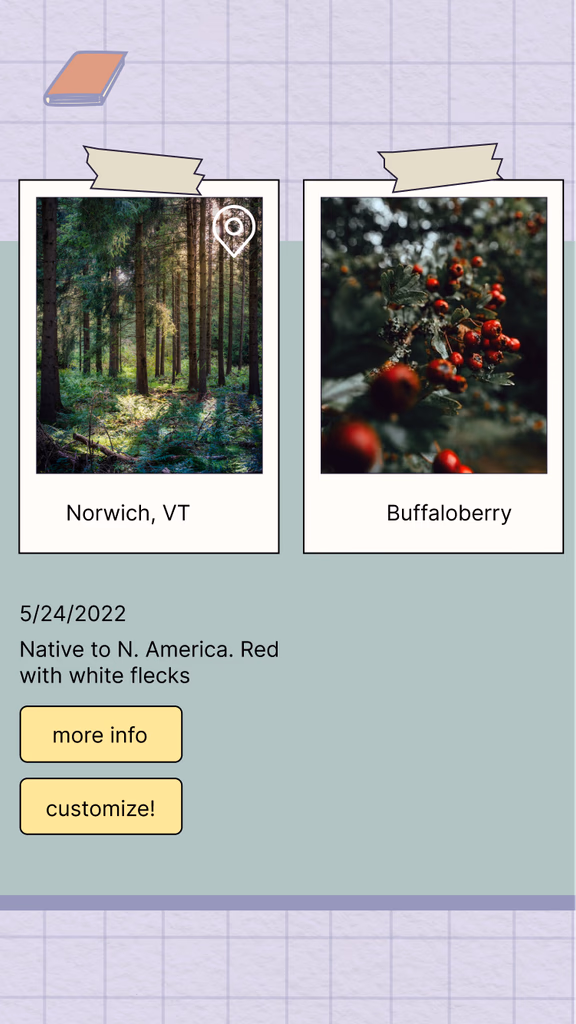 UI aesthetic iteration screen 1