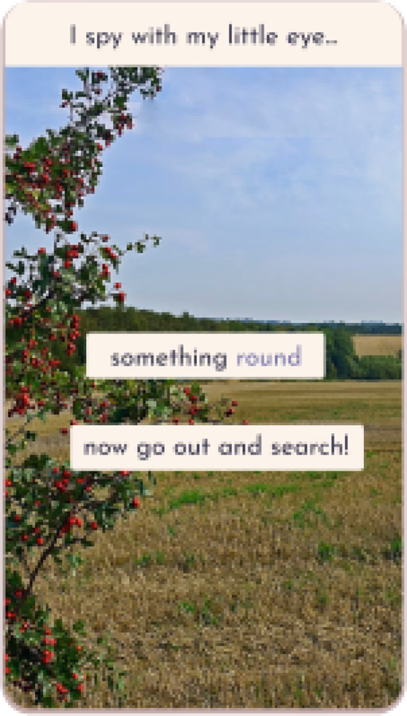 Reframe: I Spy game screen