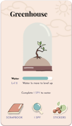 Greenhouse home screen