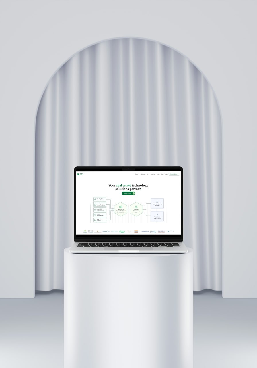 Locate Alpha Corporate Website redesign screenshot